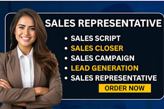 sales closer b2b sales lead generation high ticket sales sales representative