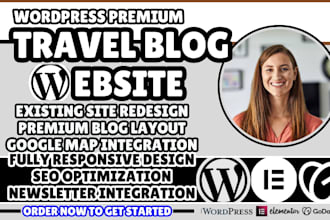 travel blog website travel website design wordpress travel blog  design