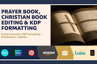copy proofread design prayer book format ebook christian book prayer journal kpd