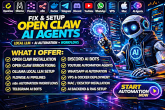 fix readdy ai install open claw setup open claw ai agent n8n automation vps
