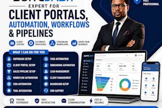 be your suitedash expert for client portals, automation workflows and pipelines