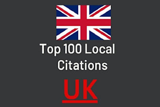 do top 50 UK local SEO citations