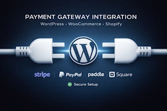 set up stripe, paypal, paddle or any payment gateway in wordpress
