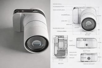 create professional industrial design for manufacturing
