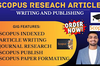 write and publish research article in scopus indexed journal q1 q2 q3 q4 ssci
