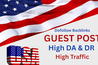 create dofollow backlink guest post in high DR da