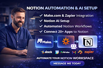 set up notion automation notion ai make ai zapier integration for your workspace