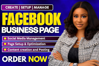 do impressive professional facebook business page
