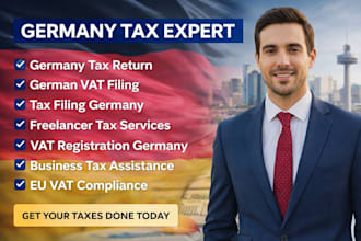 do your germany tax return and german vat filing