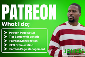 be your patreon expert patreon page setup and patreon optimization