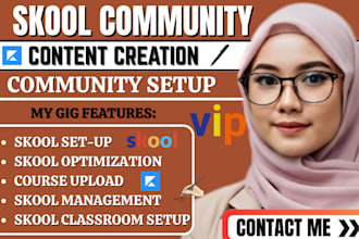setup skool membership circle so mighty network community manager