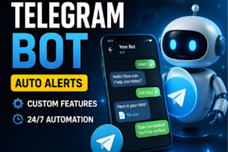 build a custom telegram bot with python and API integration