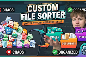 build a custom windows app to organize and automate your files