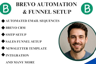 setup brevo newsletter brevo customer journey email sales funnel automation