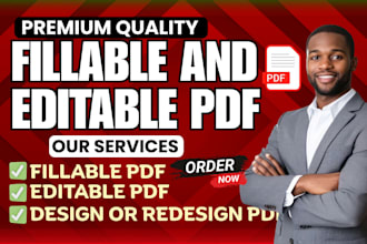 create fillable and editable pdf form, intake form, convert docs to pdf, invoice