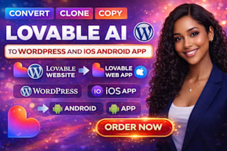 convert lovable ai to wordpress clone lovable website copy lovable to ios androi