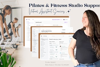help support your fitness studio behind the scenes
