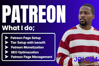 create and optimize your patreon page setup for engagement and monetization