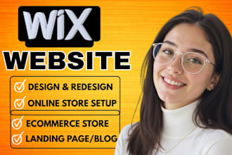 wix website redesign, wix website design, redesign wix website