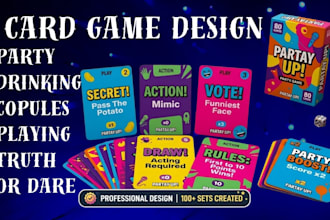 design party card game drinking game card couples card flash card greeting cards