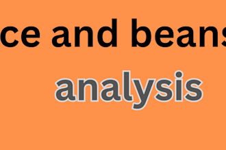 rice and beans analysis