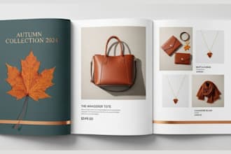 catalogue, product catalog, fashion catalog, company profile, magazine design