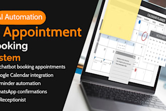 build an ai appointment booking chatbot with calendar and whatsapp automation
