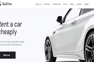 build wix towing website car detailing roadside assistance auto repair website