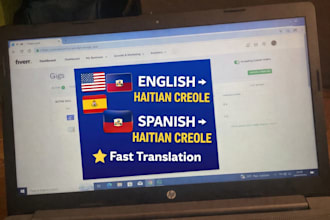translate english to haitian creole manuallyi