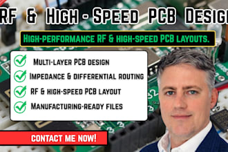 design rf and high speed pcbs in altium, cadence, kicad