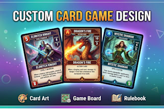 board game design board game custom card game tarot card playing cards tcg card