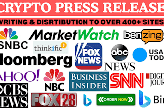 write a powerful crypto press release for your startup or project