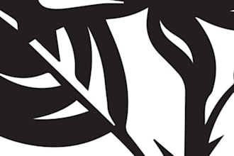 draw pet ears silhouette for tattoo