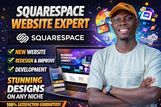 build squarespace website, squarespace redesign, squarespace website development