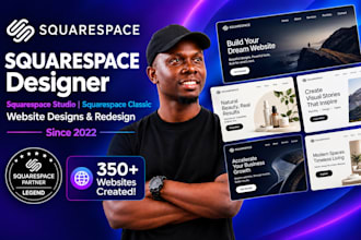 build squarespace website, squarespace redesign, squarespace website development