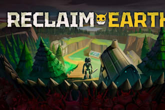 design steam capsule art, game poster, game cover art, game graphic for streamer