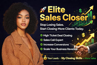 expert sales closer sales representative sales b2b lead generation online sales