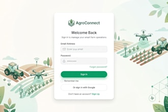 do a full stack website development