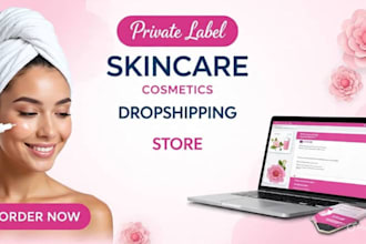 build skincare website skincare shopify store beauty website skincare cosmetic