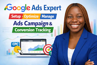 setup ads campaign conversion tracking manage ppc campaign google ads expert
