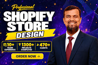 shopify website design, shopify store design, shopify website development