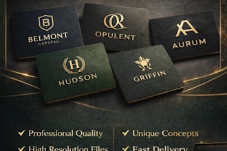 unique minimalist business logo
