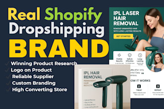create 7 figure shopify dropshipping brand with winning product