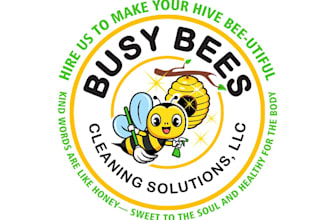 design awesome bee logo for your busines