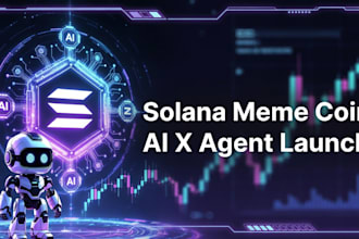 create your solana meme coin with ai x agent, tokenomics and website