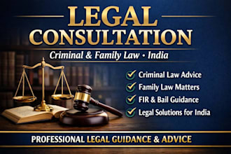 professional legal consultation as per indian law