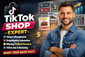 fix tik tok shop manage tiktok shop setup tiktokshop dropshipping marketing
