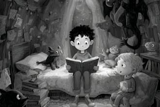 illustrate whimsical and professional children books