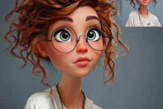 make a cartoon character
