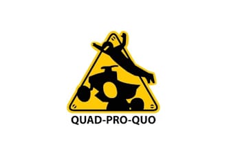 make unique perfect logo showing a rzr or atv climbing